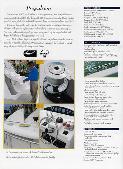 Bayliner 5288 Motoryacht Brochure