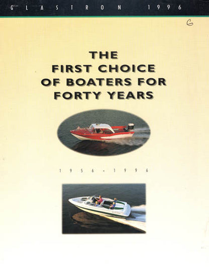 Glastron 1996 Abbreviated Brochure