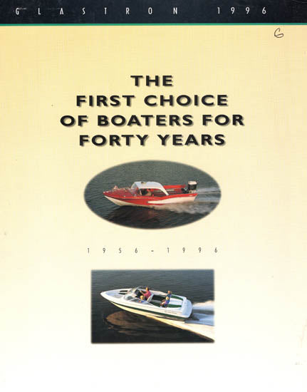 Glastron 1996 Abbreviated Brochure