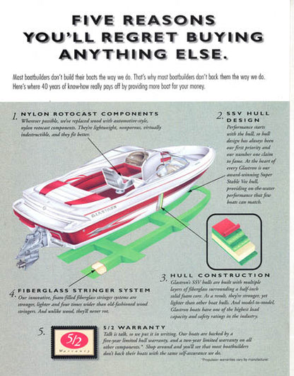 Glastron 1996 Abbreviated Brochure