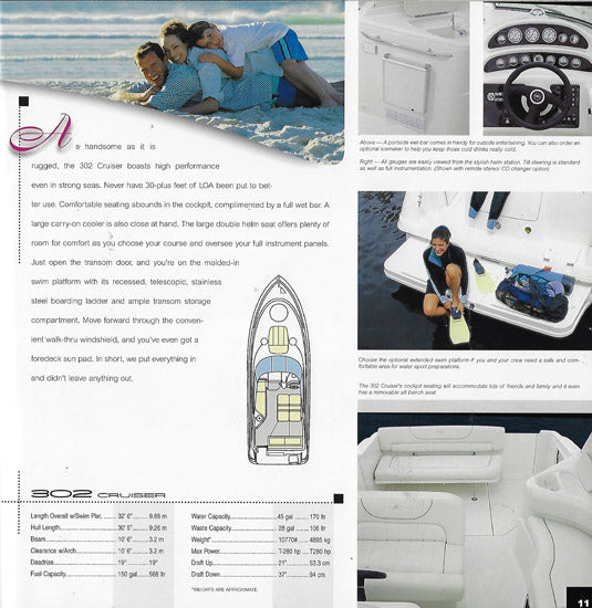 Monterey 2001 Cruisers Brochure