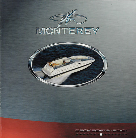 Monterey 2001 Deckboats Brochure
