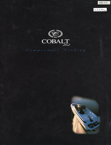 Cobalt 262 Brochure