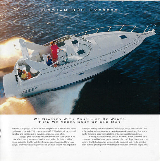 Trojan 1997 Oversize Brochure