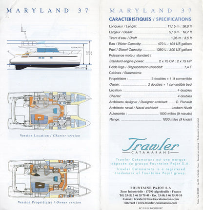 Fountaine Pajot 2000 Power Brochure