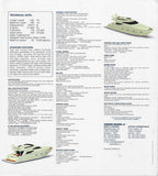 Uniesse 55 Motor Yacht Specification Brochure