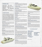 Uniesse 70 Motor Yacht Specification Brochure