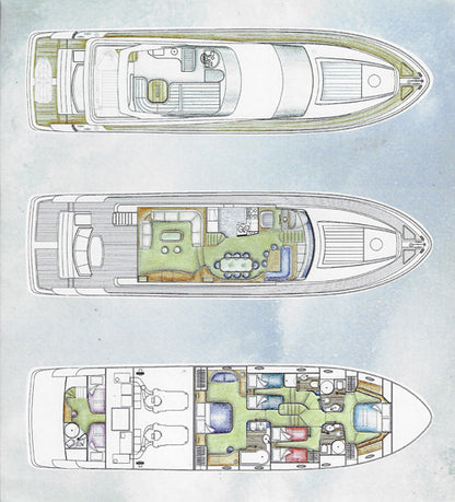 Uniesse 70 Motor Yacht Specification Brochure