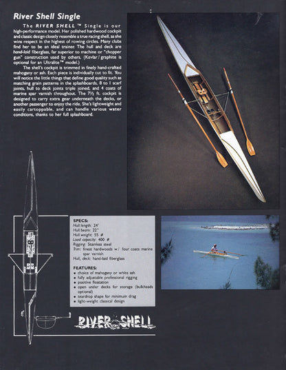 Little River Rowing Shell Brochure