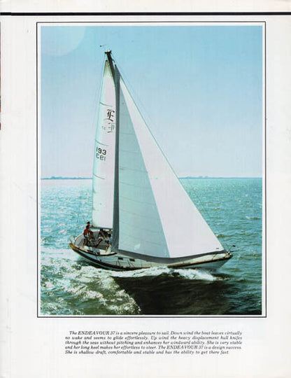 Endeavour 37 Brochure