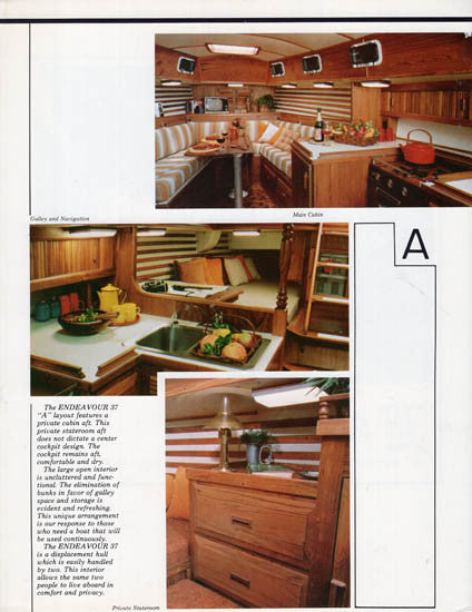 Endeavour 37 Brochure