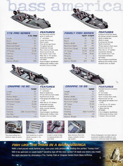 Polar Kraft 2000 Bass America Brochure