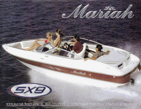 Mariah SX9 Brochure