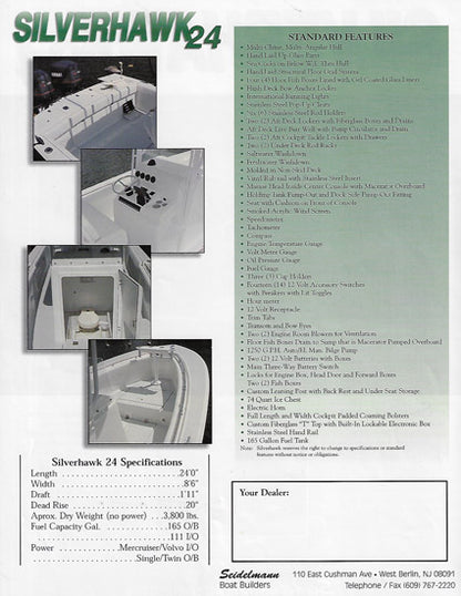 Silverhawk 24 Brochure