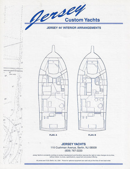 Jersey 44 Convertible Specification  Brochure