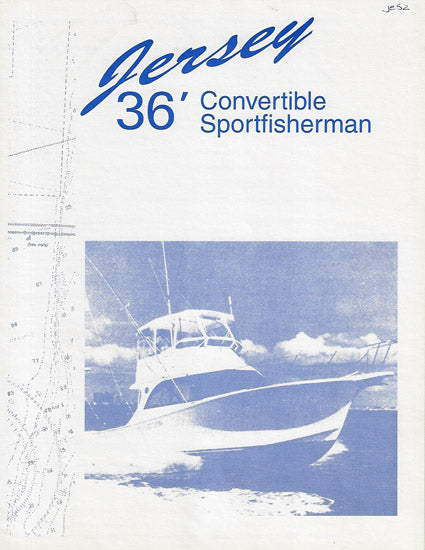 Jersey 36 Convertible Specification  Brochure