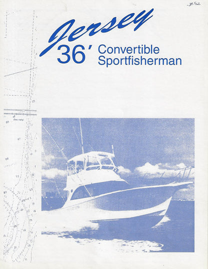 Jersey 36 Convertible Specification  Brochure