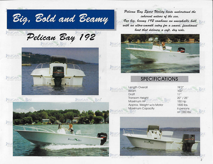 Penn Yan Pelican Bay Brochure