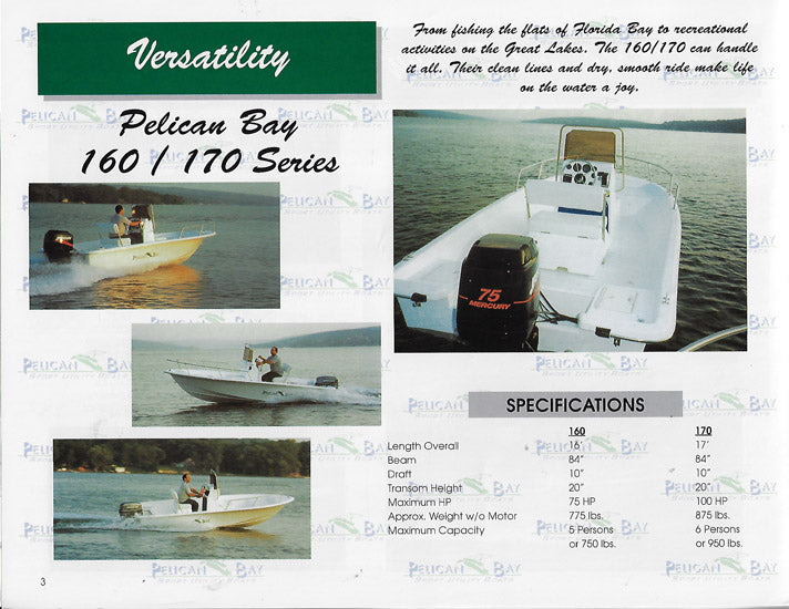 Penn Yan Pelican Bay Brochure