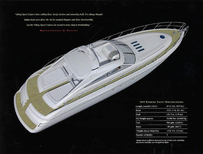 Viking Princess V65 Express Yacht Brochure