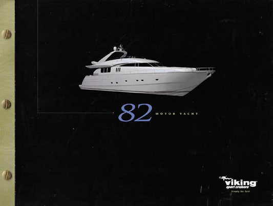Viking Princess 82 Motor Yacht Brochure