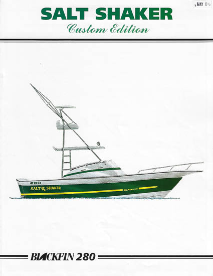 Salt Shaker Blackfin 280 Brochure