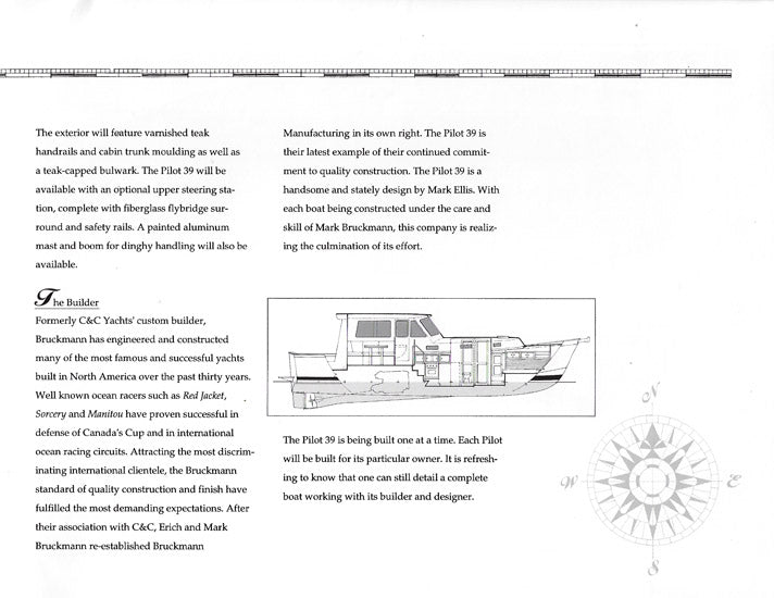 Bruckmann Pilot 39 Brochure