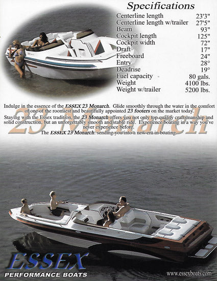Essex 23 Monarch Brochure
