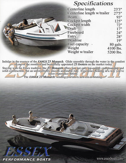 Essex 23 Monarch Brochure