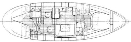 Cheoy Lee 43 Motorsailer Brochure Package