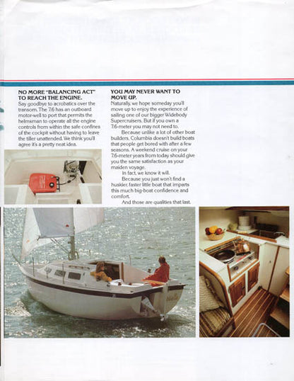 Columbia 7.6 Brochure Package