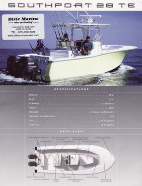 Southport 28 Center Console TE Brochure