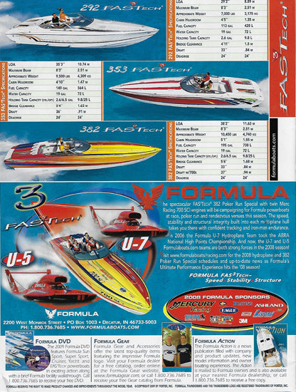 Formula 2009 Poster Brochure