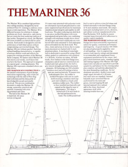 Mariner 36 Brochure