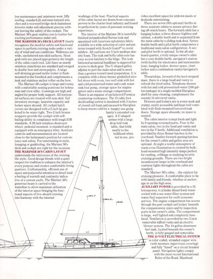 Mariner 36 Brochure