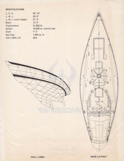 Ericson 46 Brochure