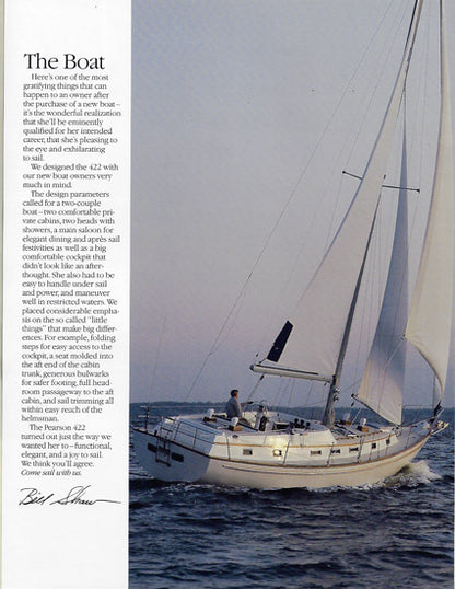 Pearson 422 Brochure
