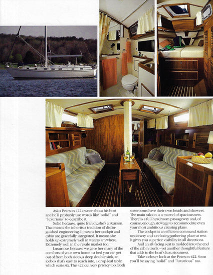 Pearson 422 Brochure