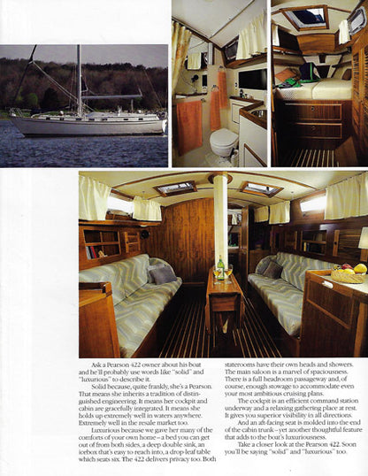 Pearson 422 Brochure