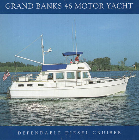 Grand Banks 46 Motor Yacht Brochure