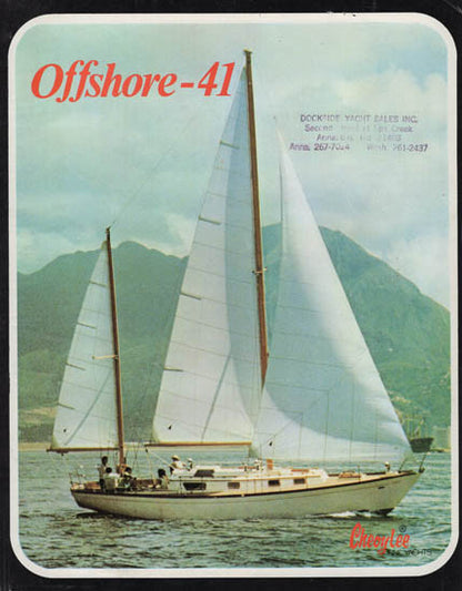 Cheoy Lee 41 Offshore Brochure