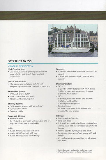 Tayana 47 Brochure