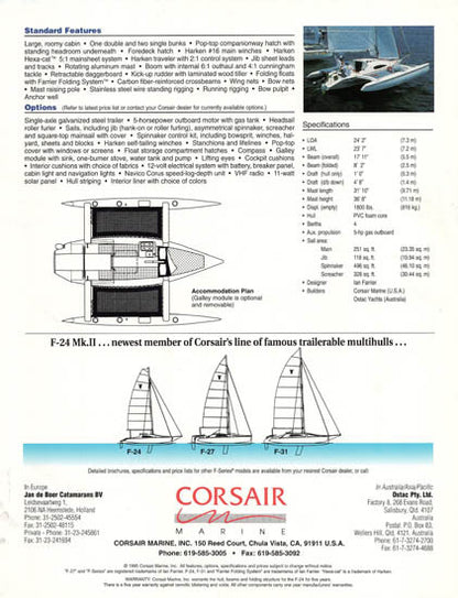 Corsair F-24 Mark II Brochure