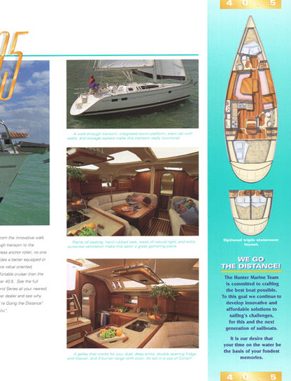 Hunter 40.5 Brochure