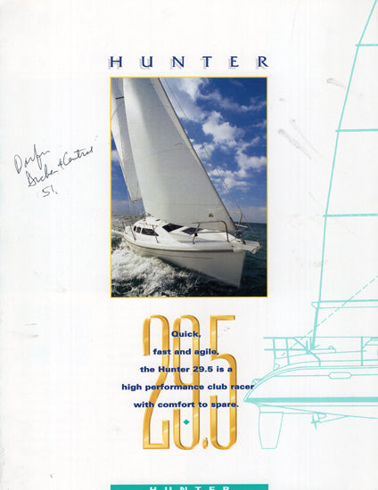 Hunter 29.5 Brochure