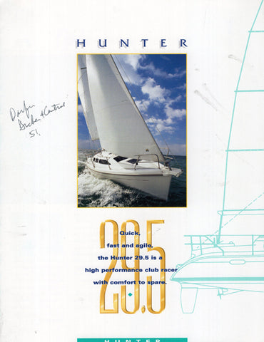 Hunter 29.5 Brochure