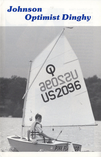 Johnson Optimist Dinghy Brochure