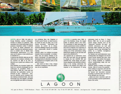 Lagoon 1999 Brochure