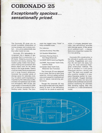 Coronado 25 Brochure