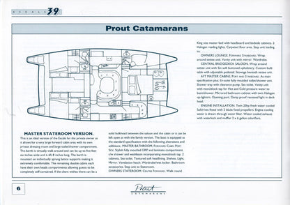 Prout Escale 39 Specification Brochure